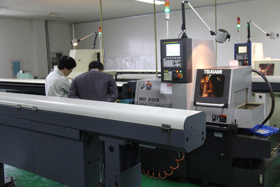 Opto-Edu (Beijing) Co., Ltd. ligne de production en usine