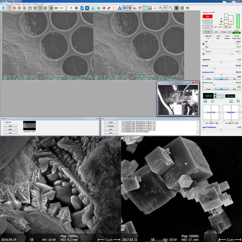4.5 - 6nm High Magnification Scanning Microscope Electron Surface Topography Eco Sem