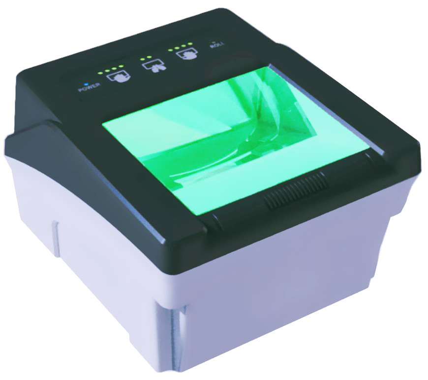 OPTO-EDU A18.1862 Rugged Tenprint Enrollment Scanner With Comparison Software FBI's Appendix-F Certified